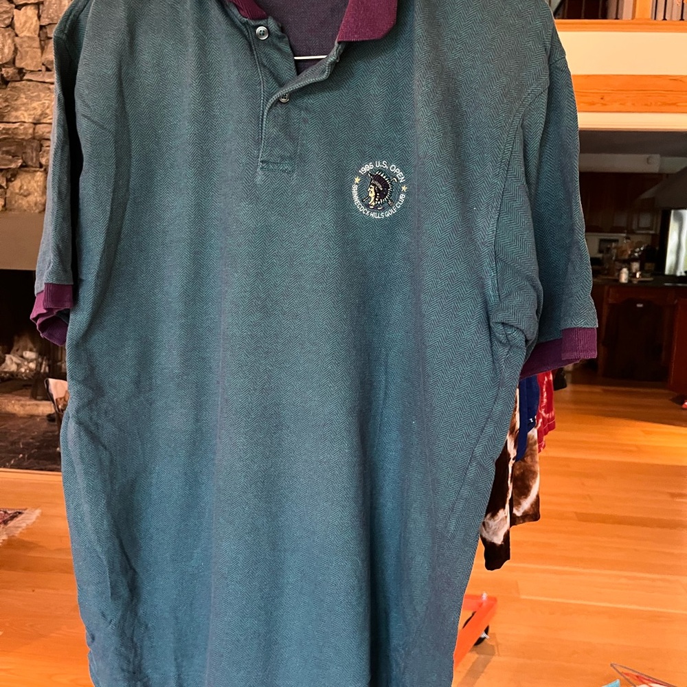 Men's Green U.S. Open Polo Shirt